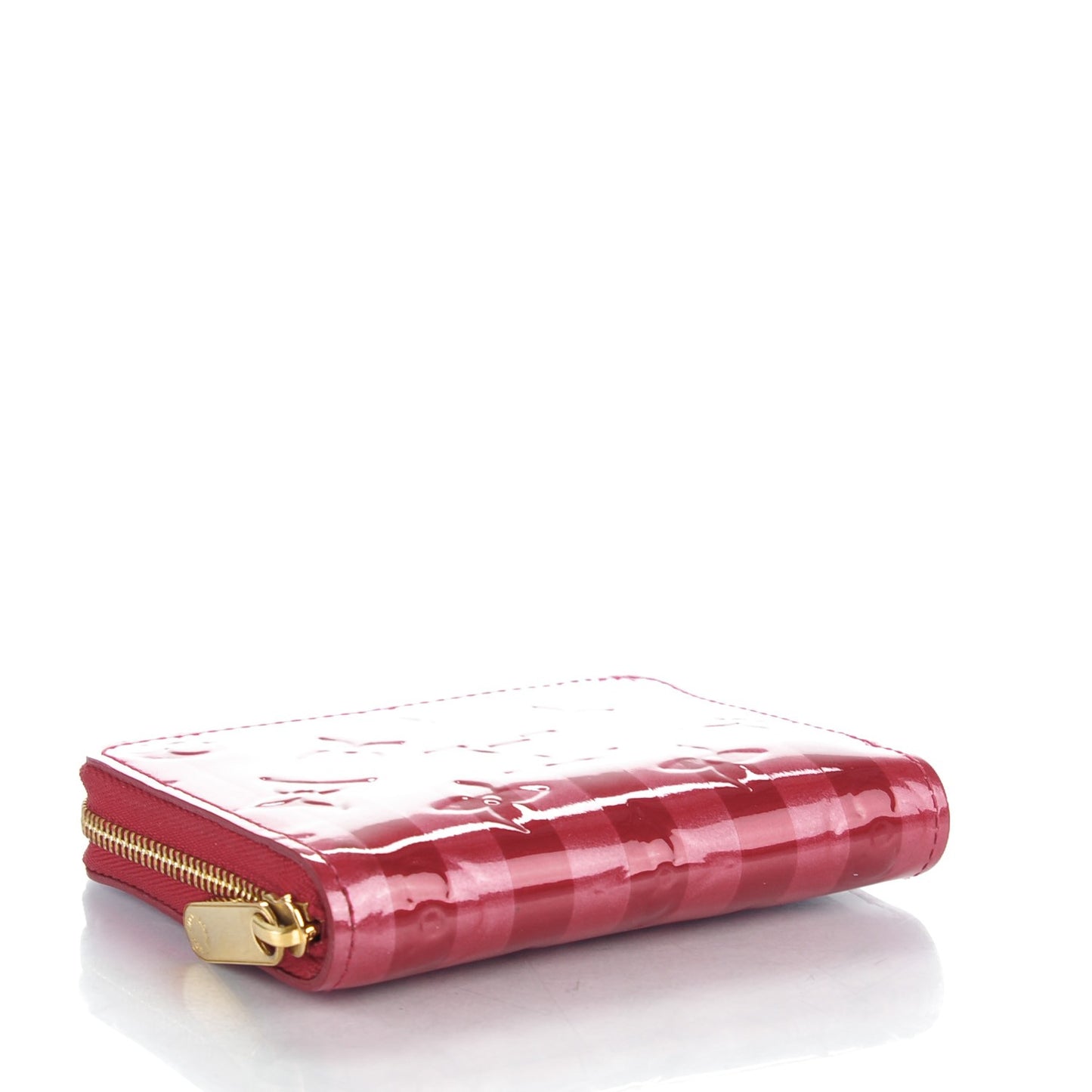Vernis Rayures Zippy Coin Purse Pomme D'Amour