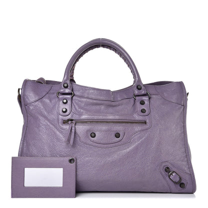 Balenciaga Agneau Classic Hardware City Glycine 1 of 10
