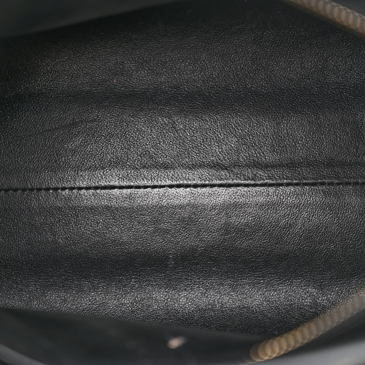 Calfskin Monogram Baby Cabas Black