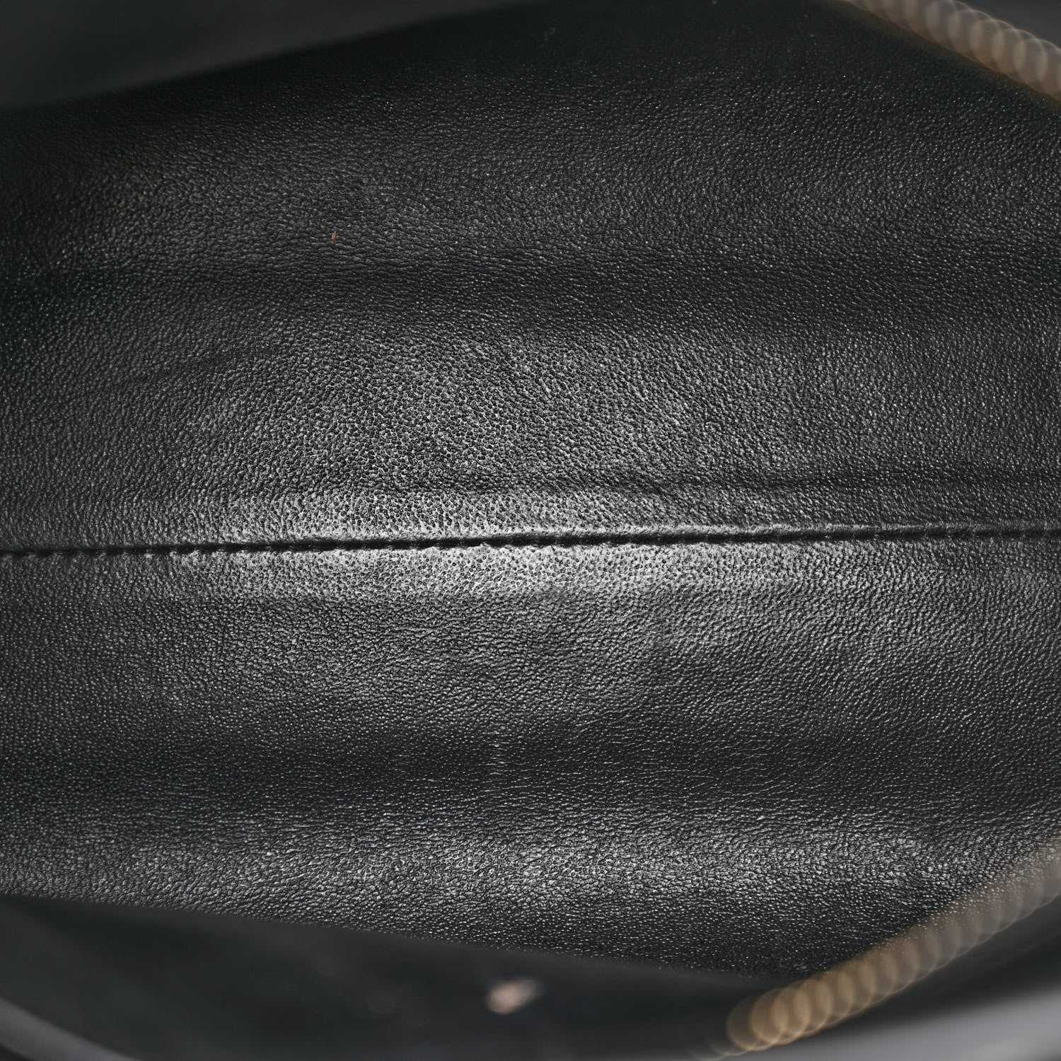 Saint Laurent Calfskin Monogram Baby Cabas Black 5 of 13