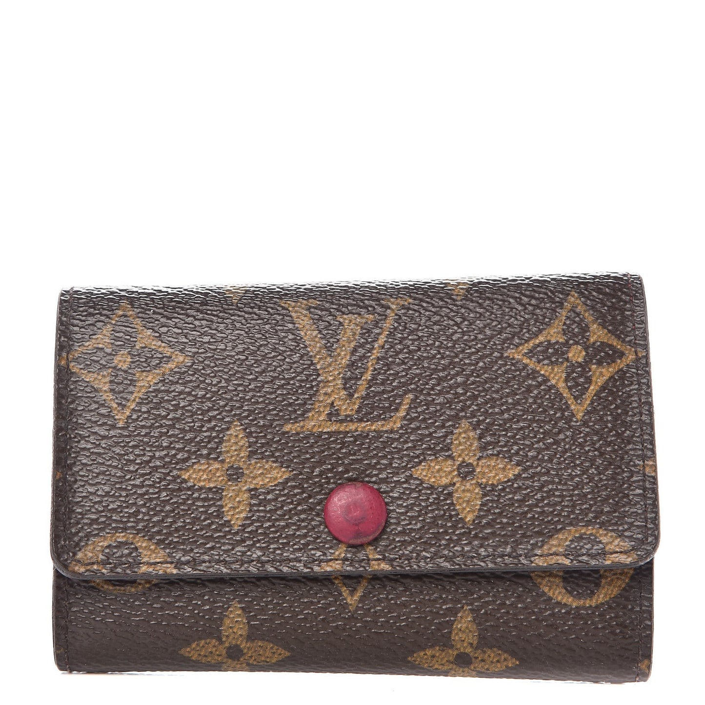 Monogram 6 Key Multicles Holder Fuchsia