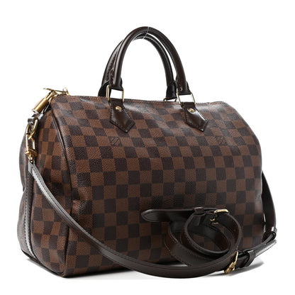 Louis Vuitton Damier Ebene Speedy Bandouliere 30 2 of 4