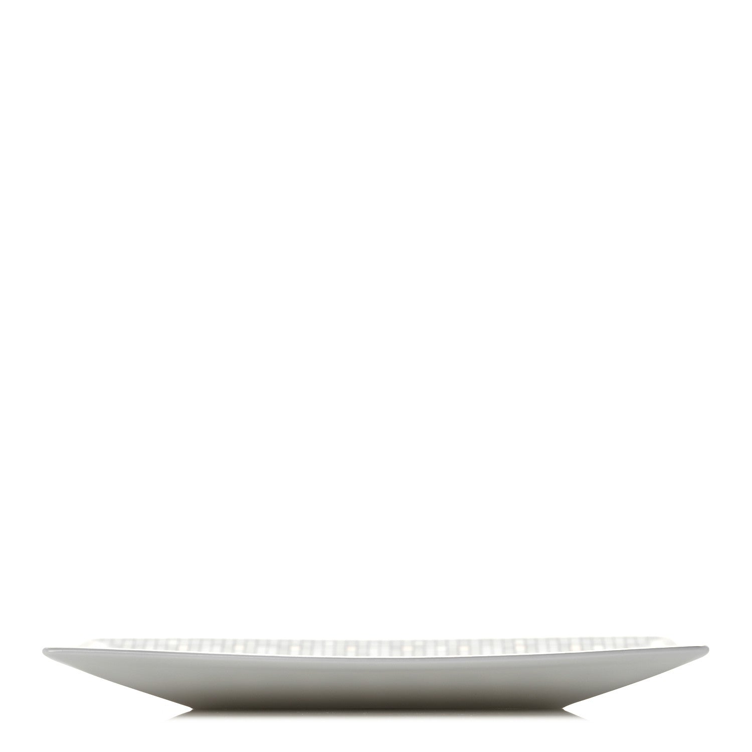 Hermes Porcelain Mosaique Au 24 Platine Square Plate N°2 4 of 8