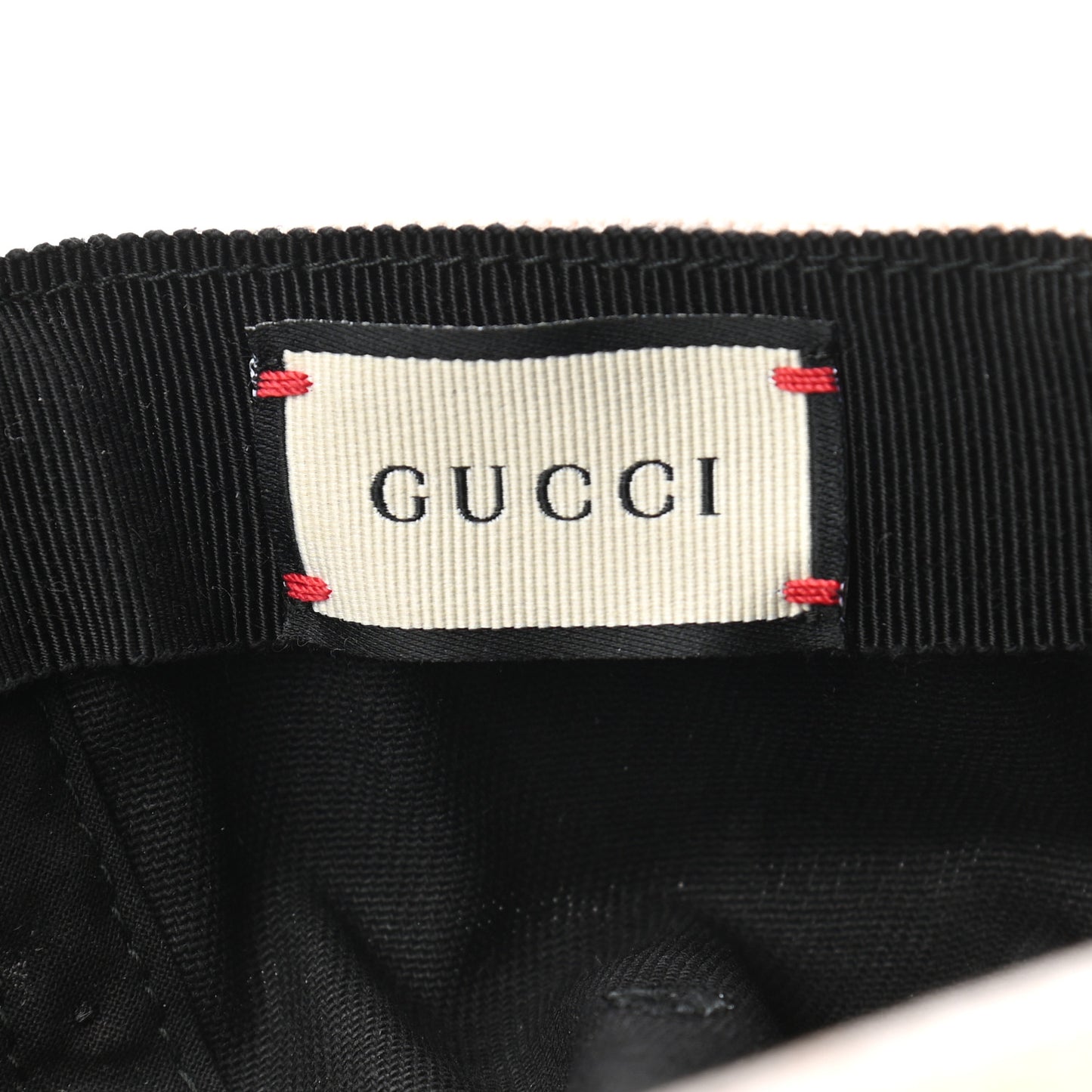 Gabardine Gucci Headband Baseball Hat M Black