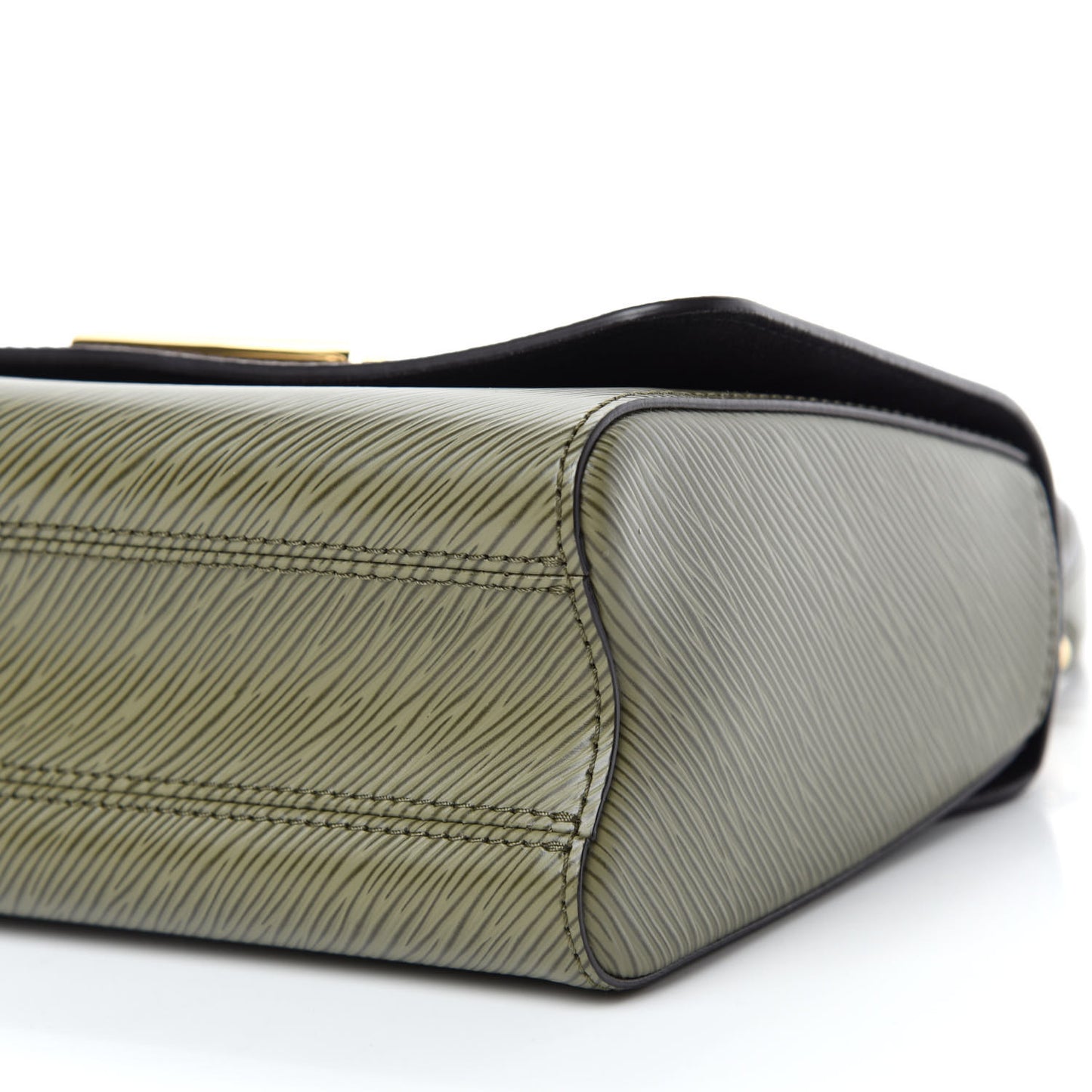 Epi Monogram Kabuki Twist Shoulder Bag MM Green