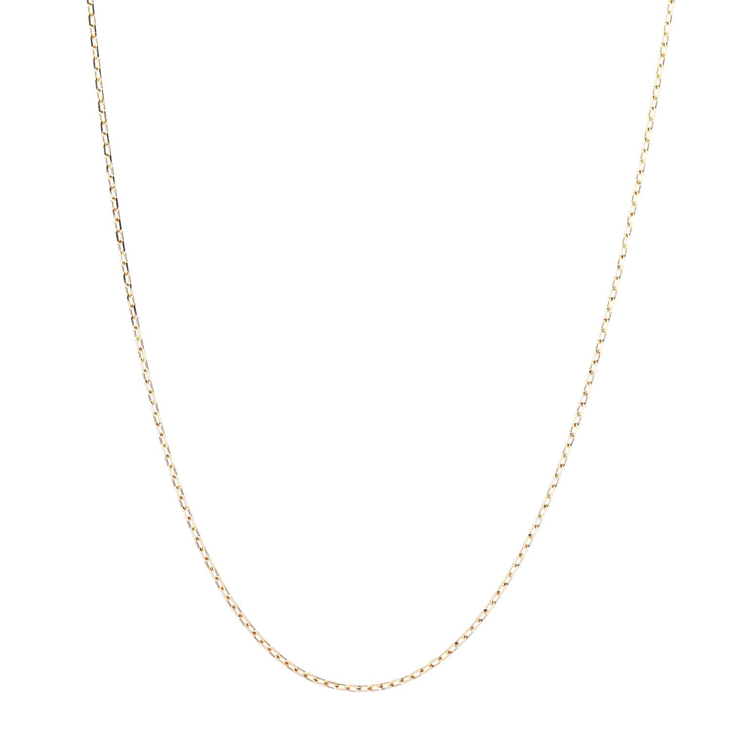 Cartier 18K Yellow Gold Chain Necklace 1 of 5