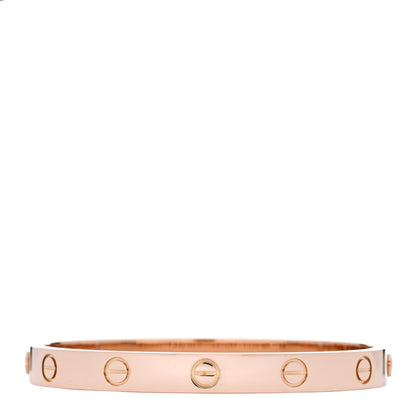 Cartier 18K Pink Gold LOVE Bracelet 16 2 of 8