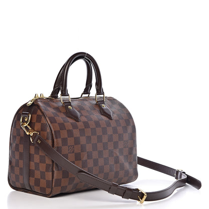 Louis Vuitton Damier Ebene Speedy Bandouliere 25 3 of 11