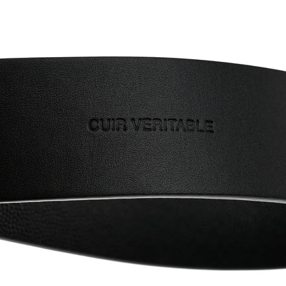 Chanel Caviar CC Logo Belt 80 32 Black 5 of 8