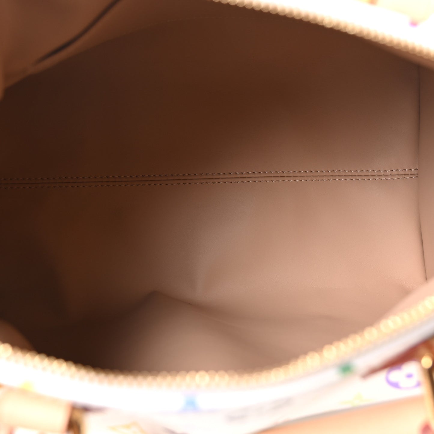LV X TM Monogram Multicolor Speedy Bandouliere 25 White