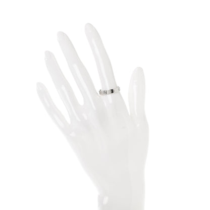 Cartier 18K White Gold 3.5mm LOVE Wedding Band Ring 56 7.5 2 of 5