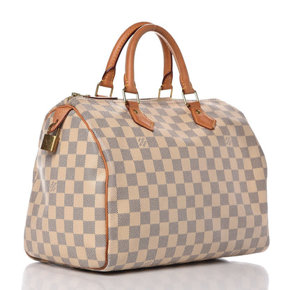 Louis Vuitton Damier Azur Speedy 30 3 of 10