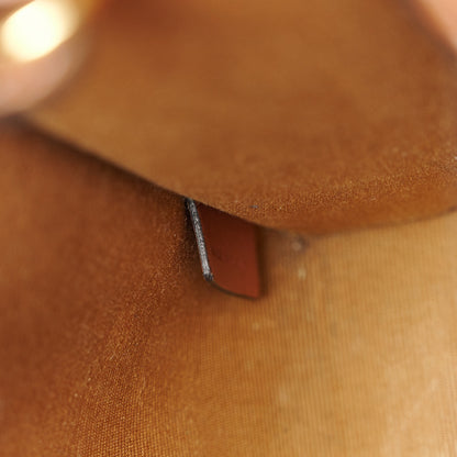 Celine Triomphe Canvas Calfskin Mini Vertical Cabas Tan 6 of 10
