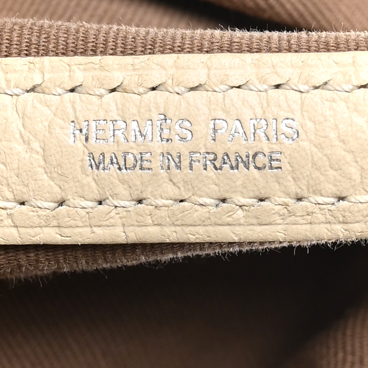 Hermes Toile Negonda Garden Party 30 TPM Tote Craie Etoupe 6 of 10