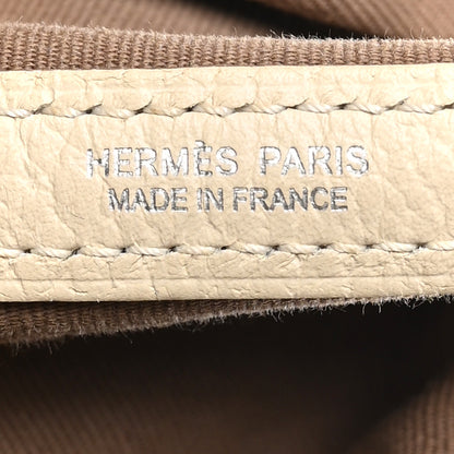 Hermes Toile Negonda Garden Party 30 TPM Tote Craie Etoupe 6 of 10