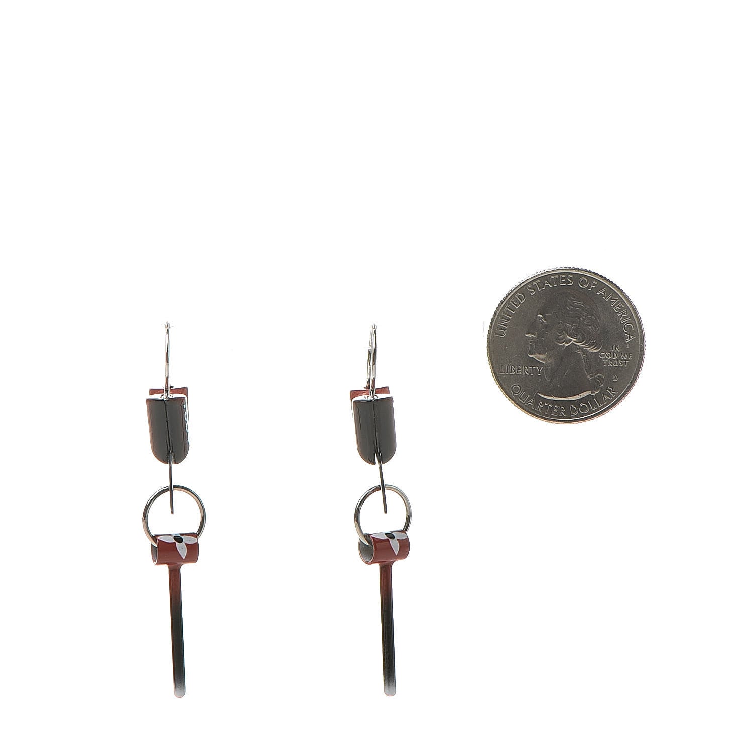 Louis Vuitton Essential V Speedy BB Earrings 2 of 5