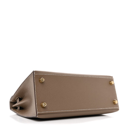Hermes Epsom Kelly Sellier 25 Etoupe 4 of 10