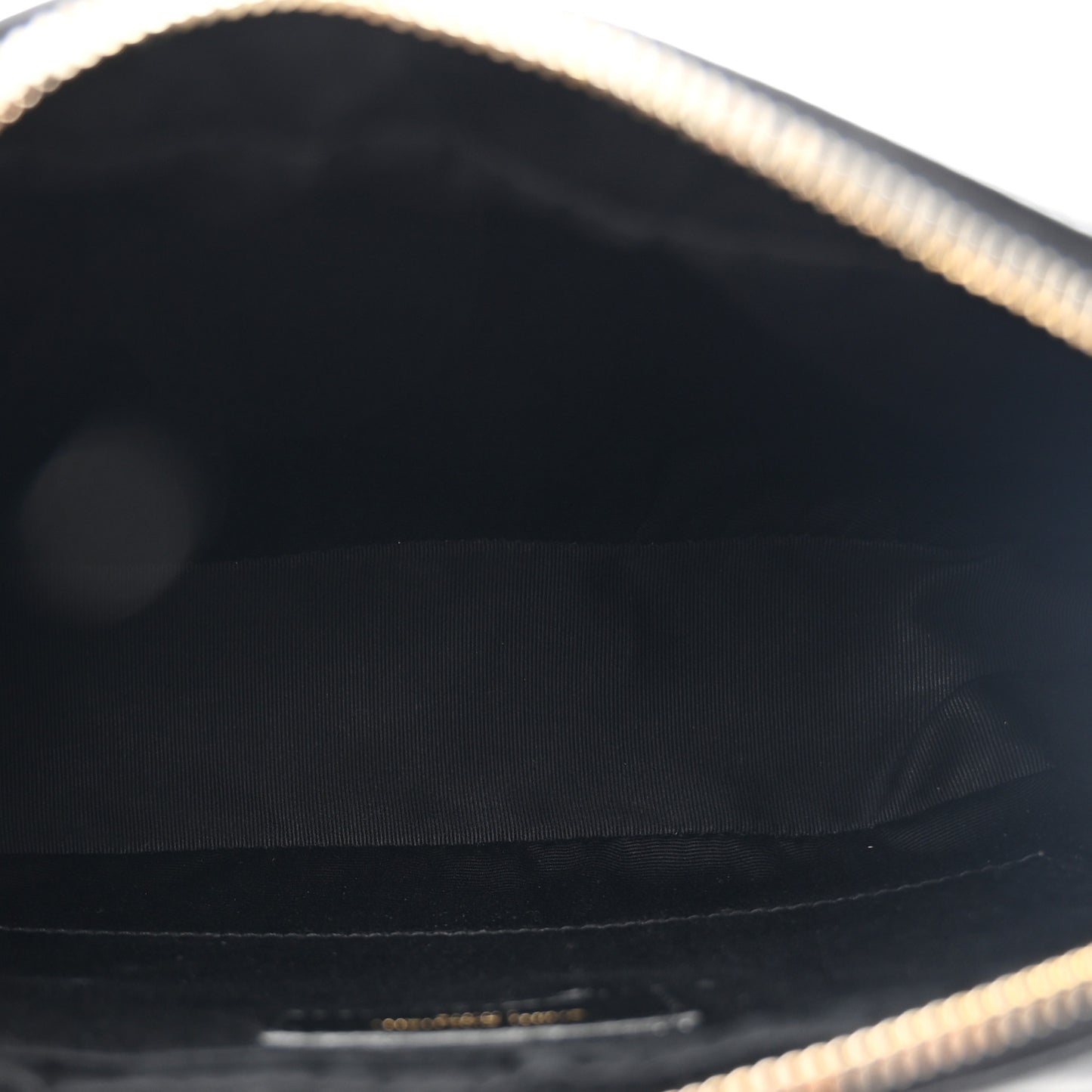 Calfskin Matelasse Monogram Lou Camera Bag Black