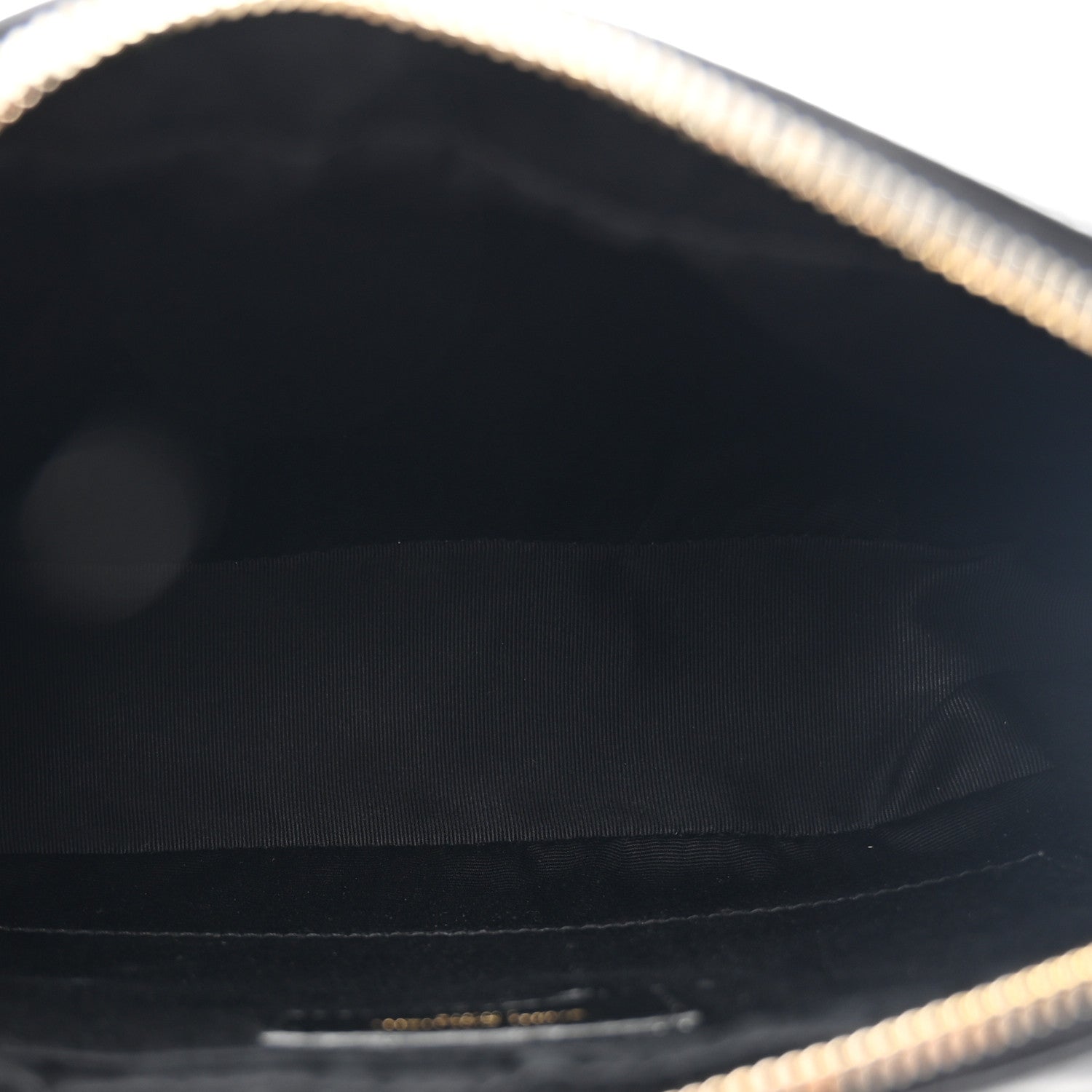 Saint Laurent Calfskin Matelasse Monogram Lou Camera Bag Black 5 of 10
