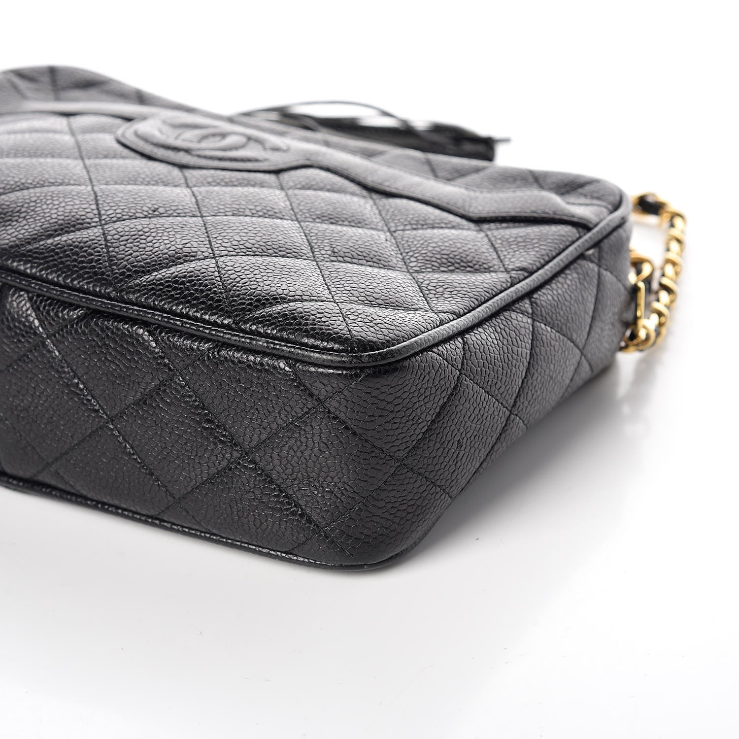 Chanel Caviar Quilted Camera Case Black 14 of 16