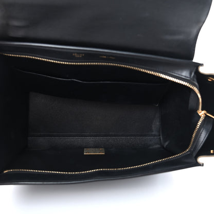 Celine Elephant Calfskin Small Tri-Color Trapeze Indigo 5 of 9