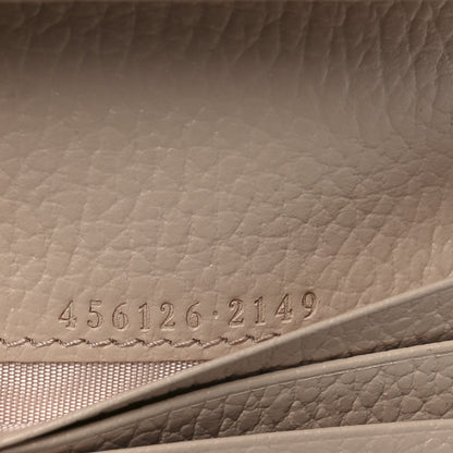 Gucci Dollar Calfskin GG Marmont Card Case Box Porcelain Rose 7 of 8