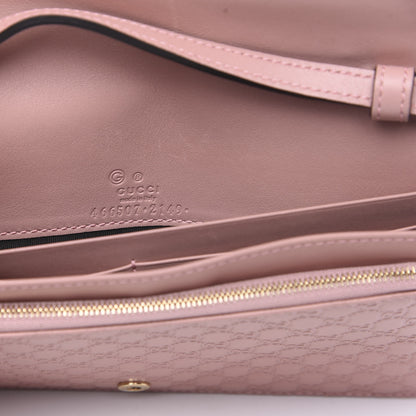 Gucci Microguccissima Crossbody Wallet Soft Pink 6 of 11