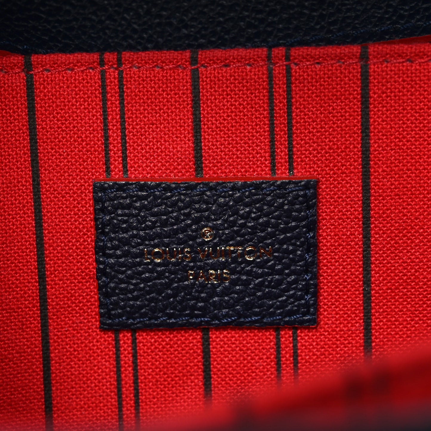 Empreinte Pochette Metis Marine Rouge