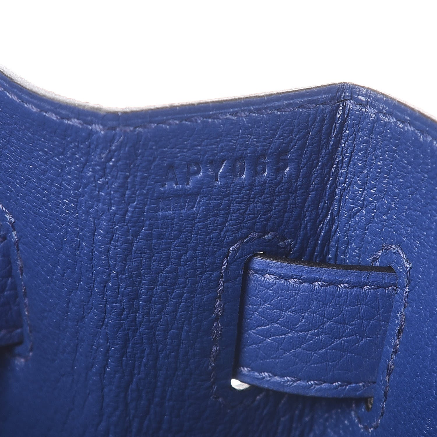 Hermes Togo Kelly Retourne 35 Bleu Electrique 19 of 37