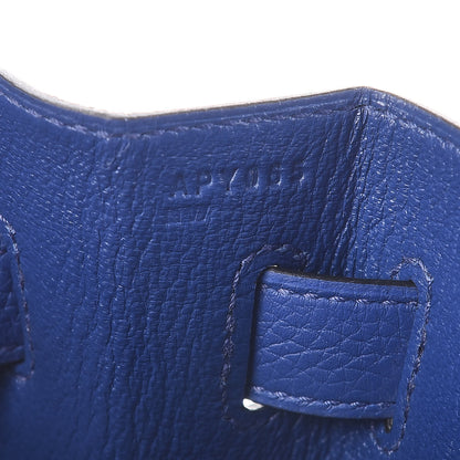 Hermes Togo Kelly Retourne 35 Bleu Electrique 19 of 37