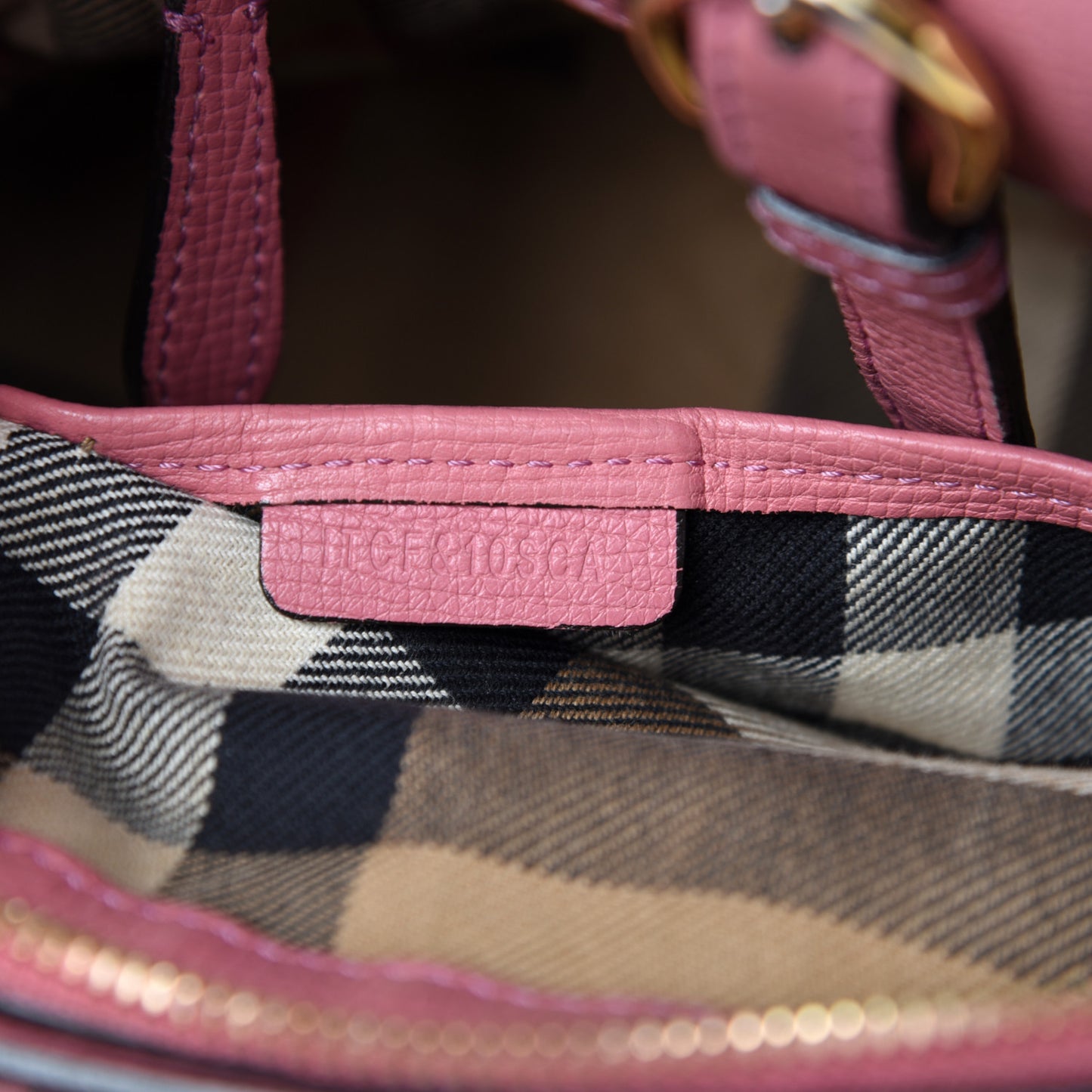Derby Calfskin Small Milverton Satchel Mauve Pink