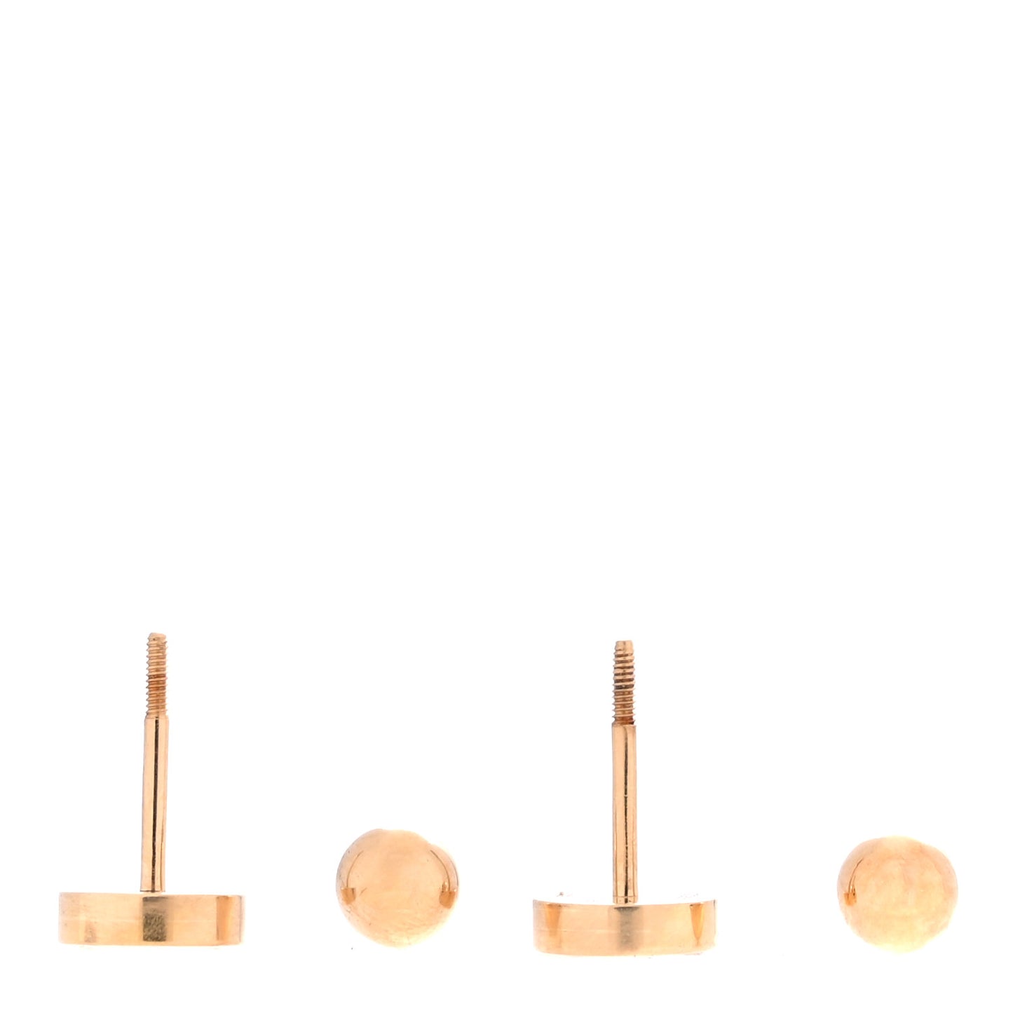 18K Yellow Gold LOVE Earrings