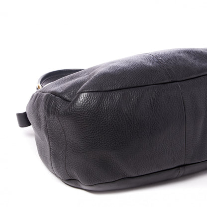 Prada Vitello Daino Hobo Black 7 of 9