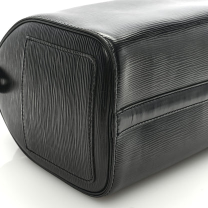Louis Vuitton Epi Speedy 25 Black 7 of 9