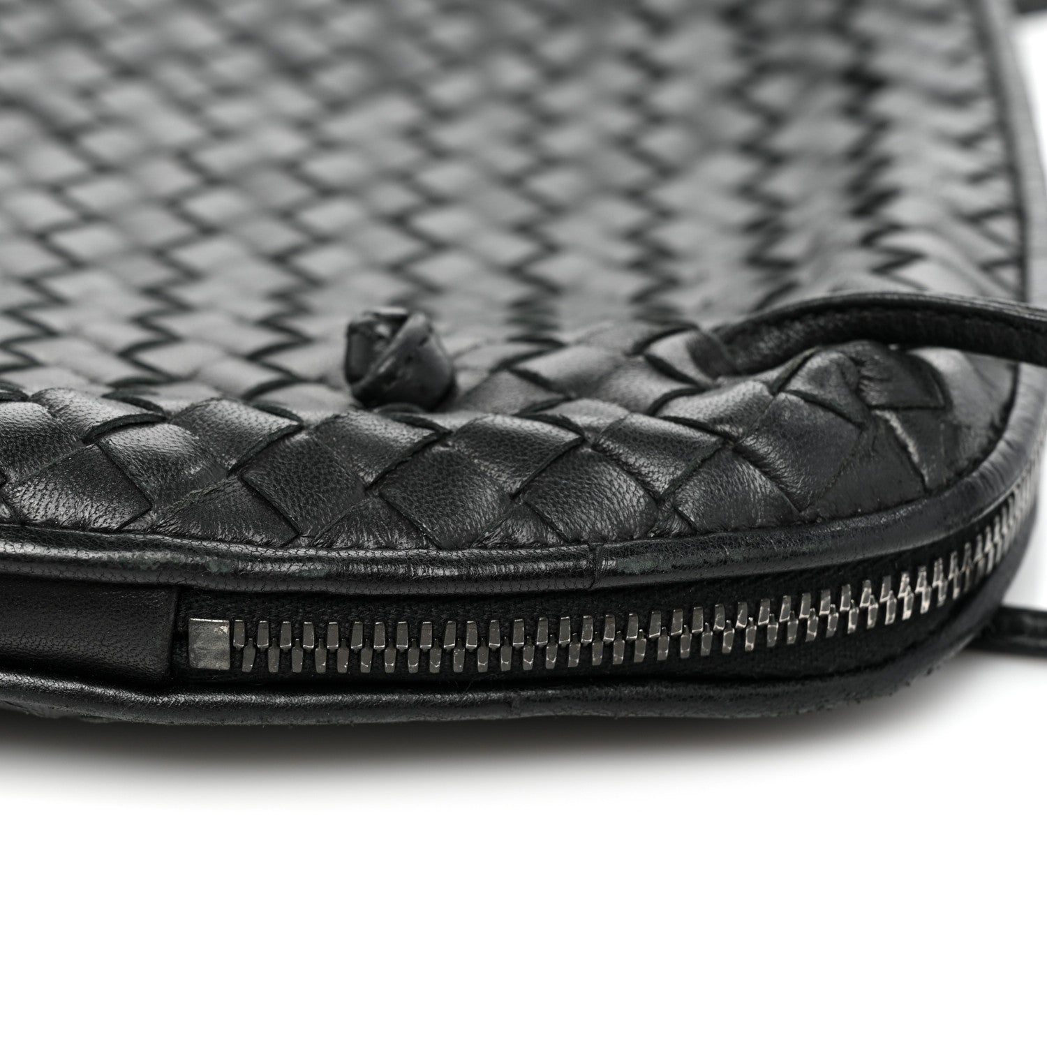 Bottega Veneta Nappa Intrecciato Nodini Bag Black 10 of 14