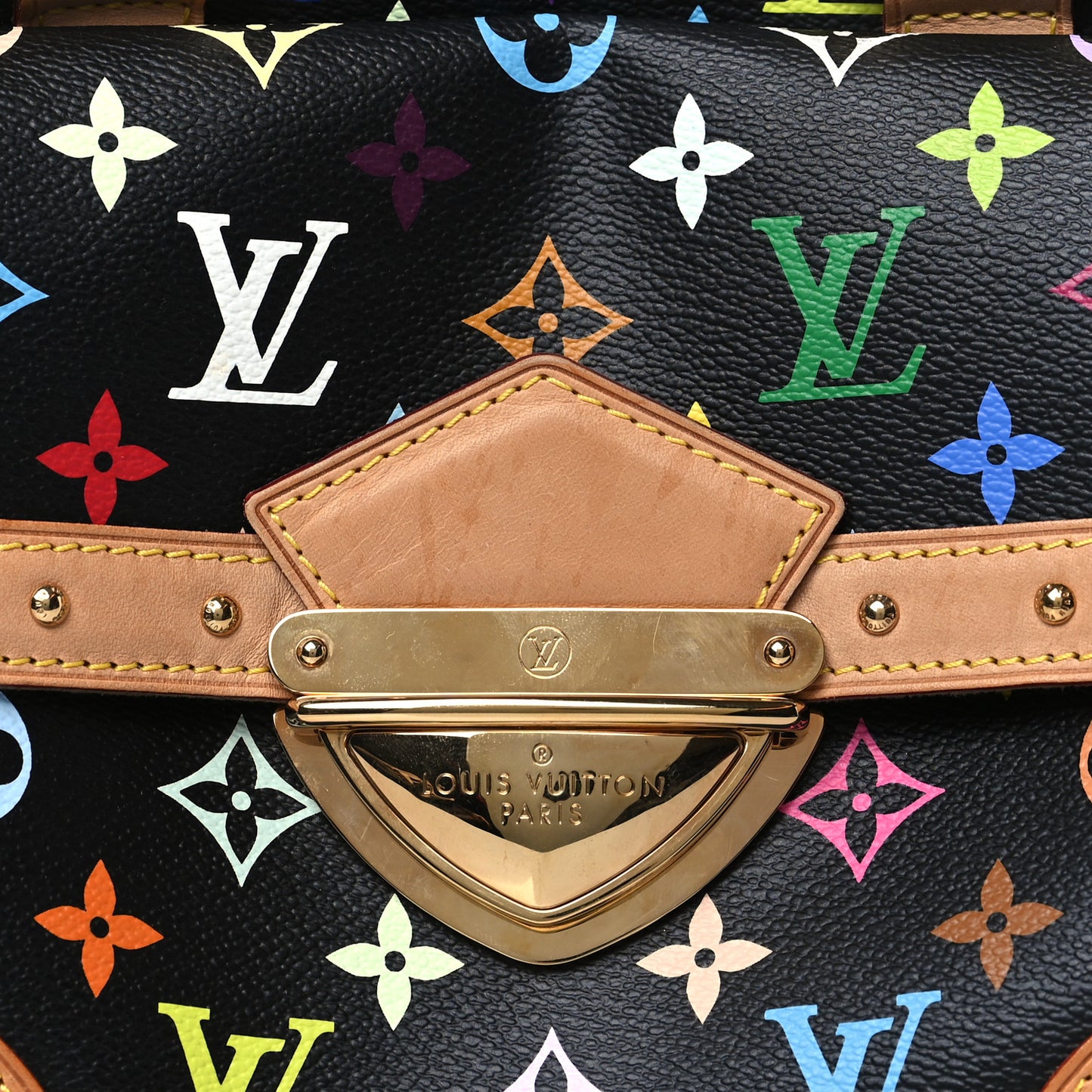 Monogram Multicolor Rita Black