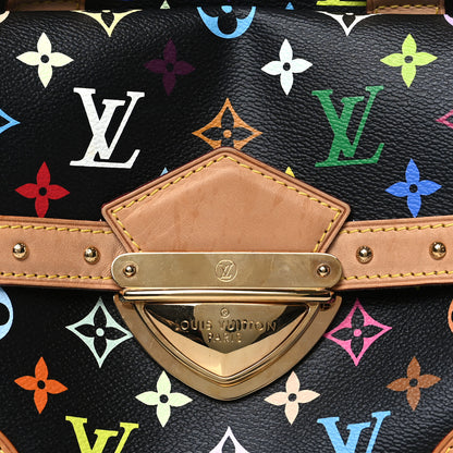 Louis Vuitton Monogram Multicolor Rita Black 7 of 10
