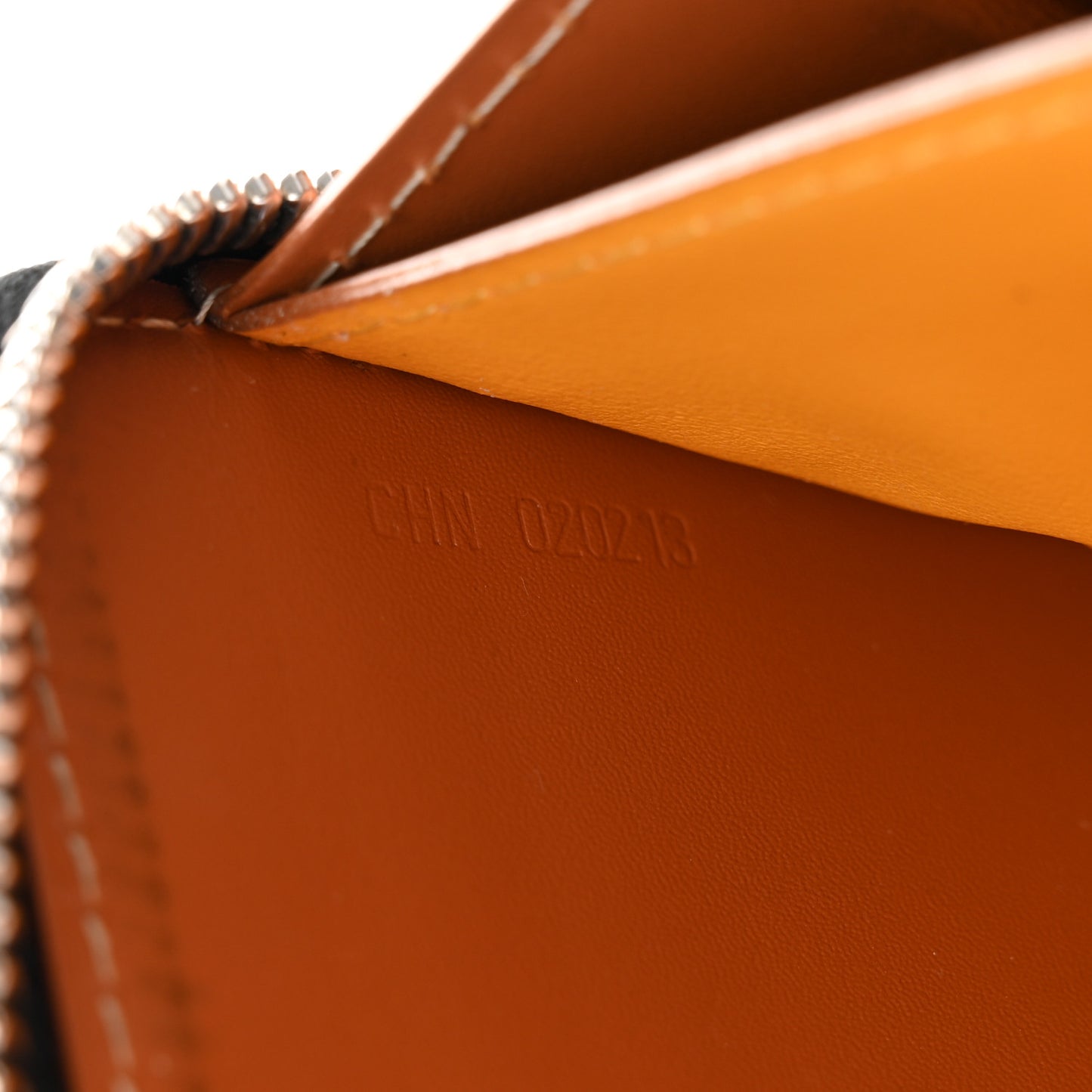 Goyardine Matignon Zip Around GM Wallet Black Gold