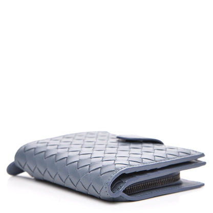 Bottega Veneta Nappa Intrecciato French Flap Wallet Krim 4 of 9