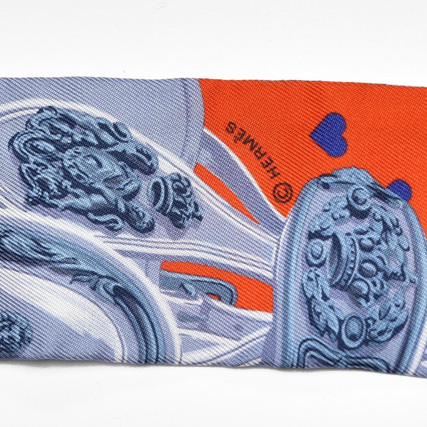 Silk Brides de Gala Love Twilly Orange Gris Bleuete Saumon