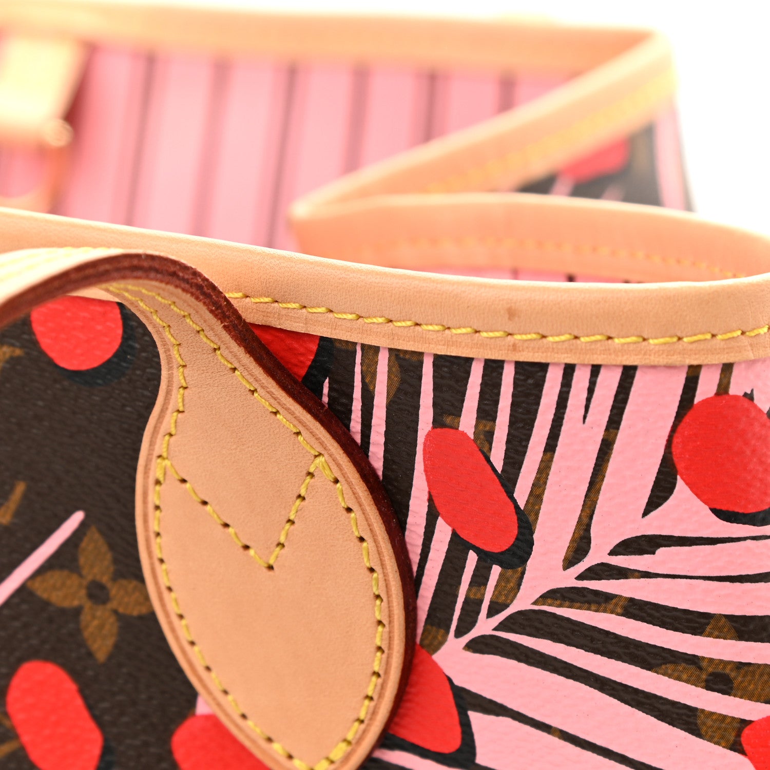 Louis Vuitton Monogram Jungle Dots Neo Neverfull MM Sugar Pink Poppy 13 of 16
