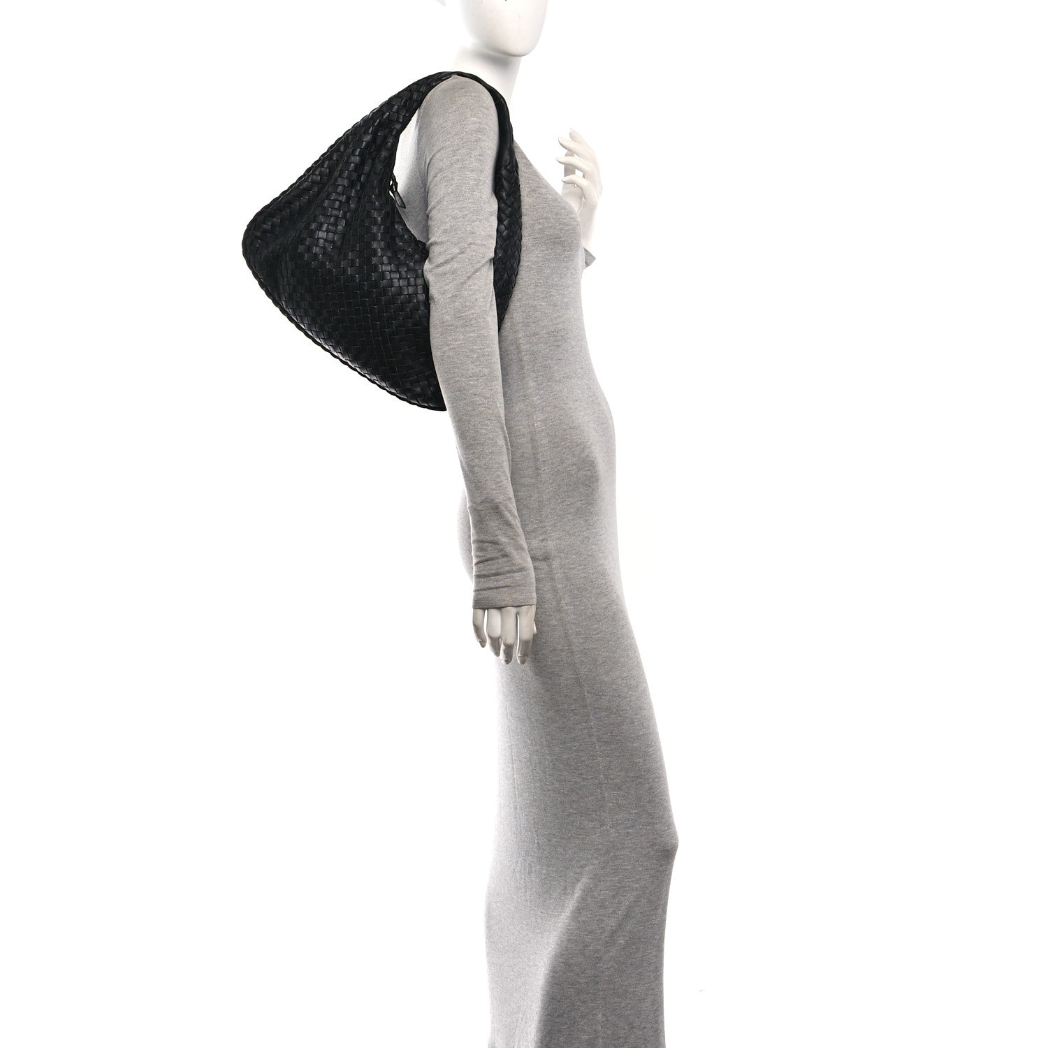 Bottega Veneta Nappa Intrecciato Medium Veneta Hobo Black 2 of 11
