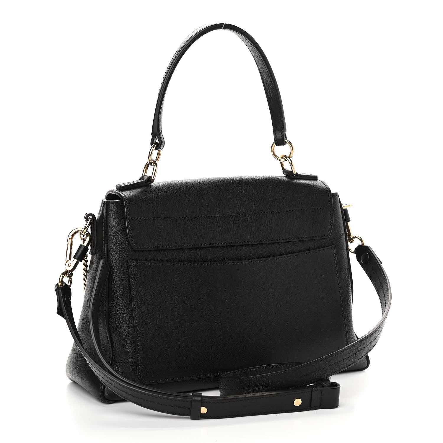 Chloe Calfskin Small Faye Day Shoulder Bag Black 2 of 20