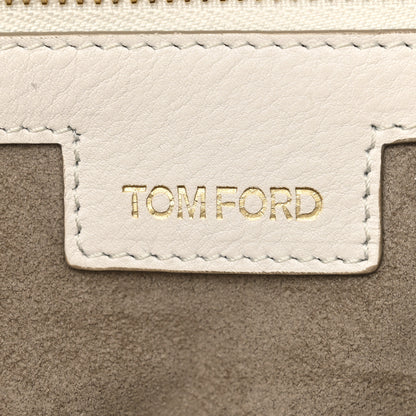Tom Ford Calfskin Top Handle Bag Ivory 11 of 19