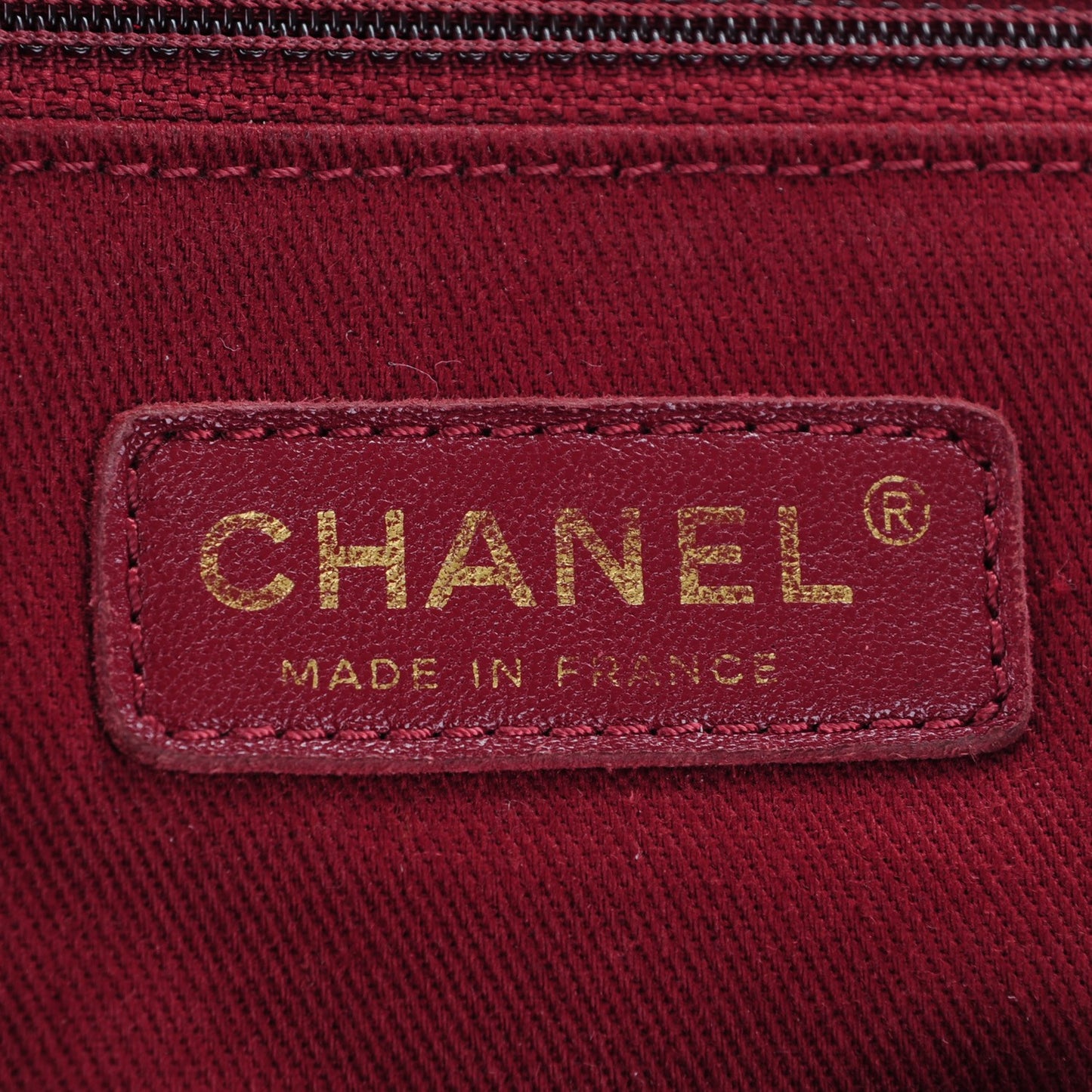 Aged Calfskin Quilted Large Pondichery Flap Black