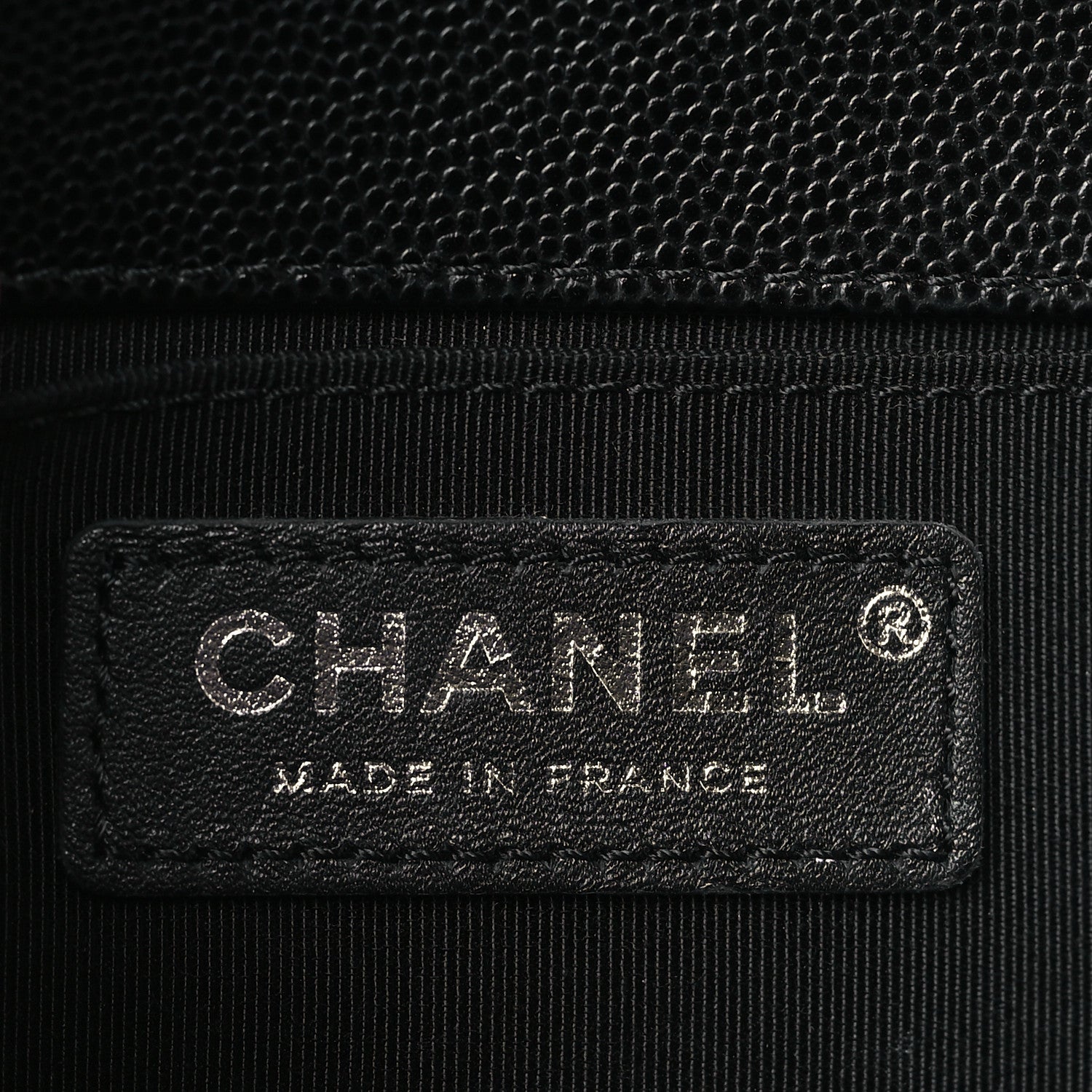 Chanel Caviar Quilted Medium Boy Flap Black 6 of 10