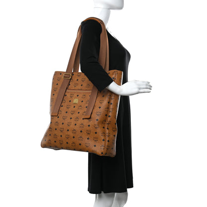 MCM Visetos Medium Klassik Tote Cognac 2 of 11