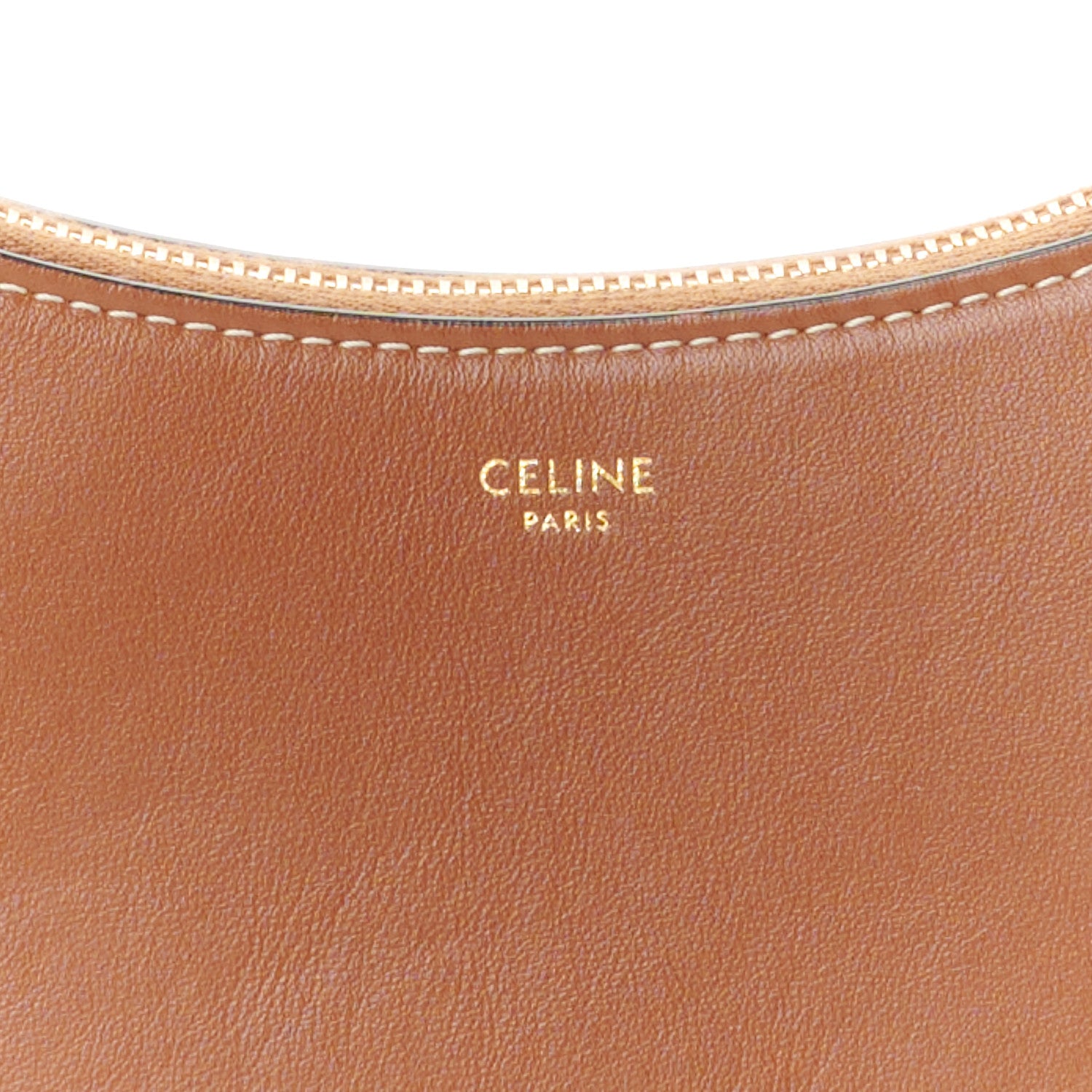 Celine Smooth Calfskin Medium Strap Ava Shoulder Bag Tan 7 of 10