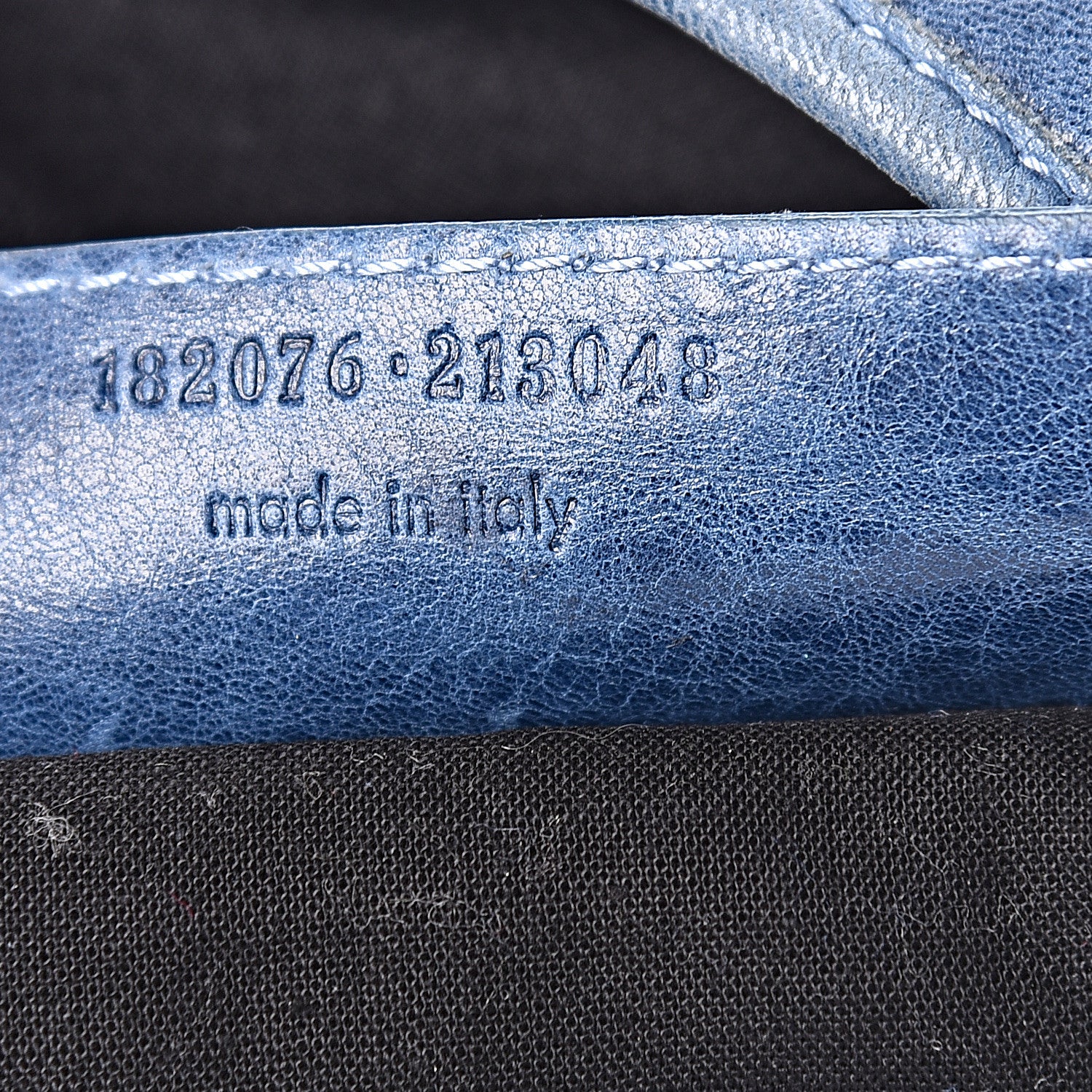 Balenciaga Chevre Giant 21 Silver Hardware Besace Hobo Bleu Jean 7 of 18