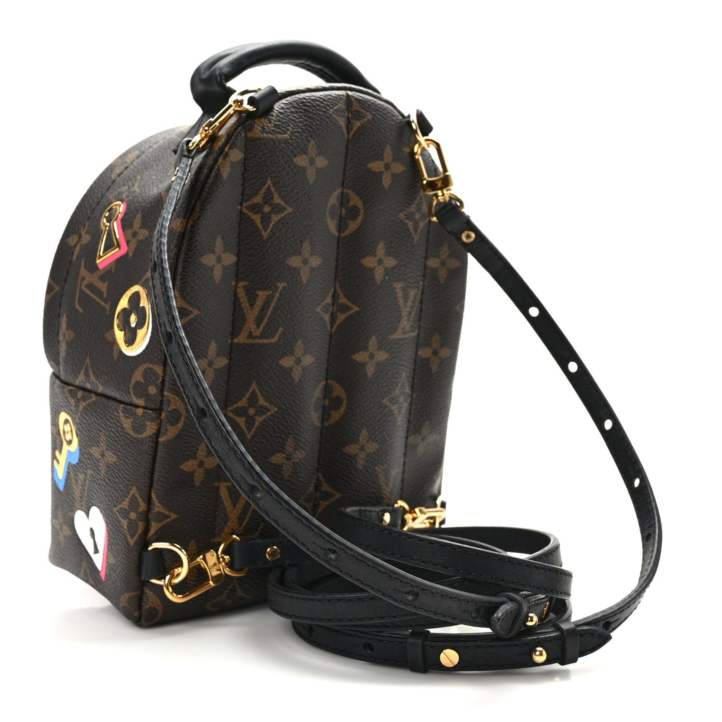Monogram Love Lock Palm Springs Backpack Mini